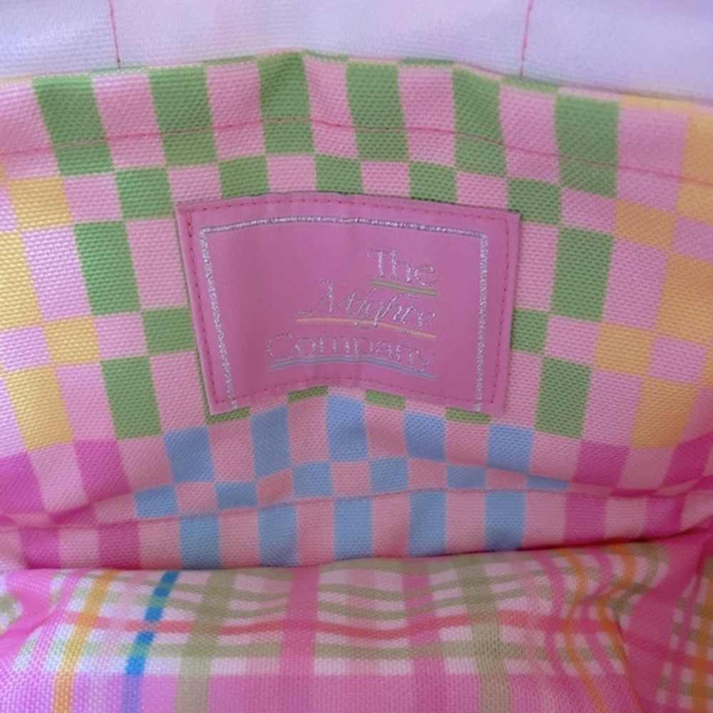 THE MIGHTY COMPANY - Patchwork Plaid Pocket Gardening Tote Bag - NEW - Picture 6 of 7